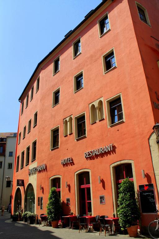 Hotel Roter Hahn Regensburg Exterior foto